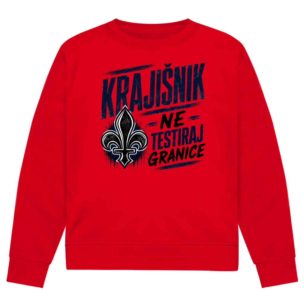 Krajisnik Herren Premium Bio Sweatshirt Ne testiraj granice