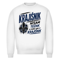 Krajisnik Herren Premium Bio Sweatshirt Nisam tezak samo sam Krajisnik