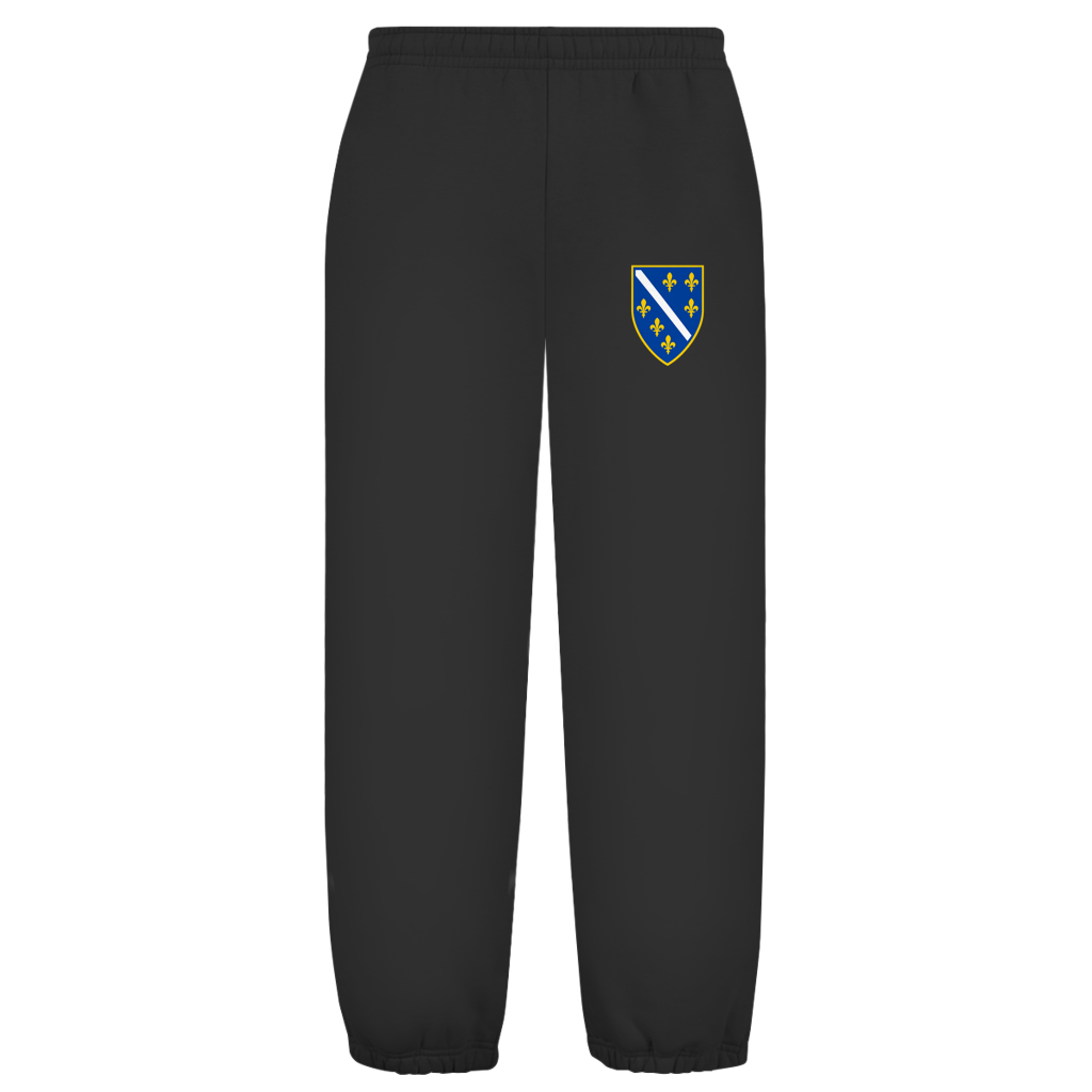 Bosnien Oversize Set – Unisex Hoodie & Fluffy Sweatpants | Wappen links