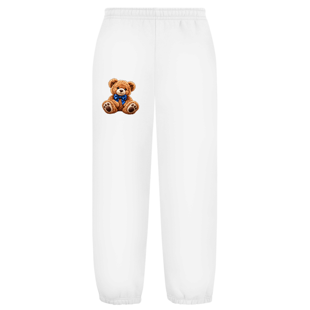 versize Fluffy Sweatpants – Teddy Bear | Kuschelige Jogginghose Unisex