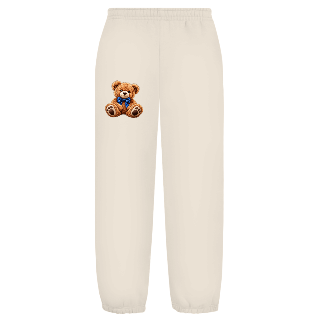 versize Fluffy Sweatpants – Teddy Bear | Kuschelige Jogginghose Unisex