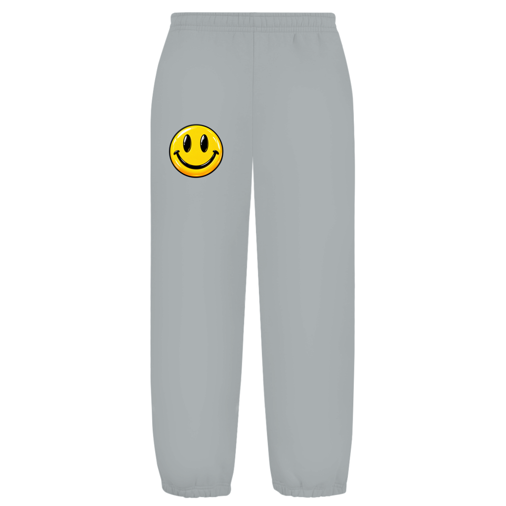 Oversize Fluffy Sweatpants – Smiley | Unisex Jogginghose