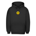 Unisex oversize dukserica – Smiley | Happy Vibes dukserica sa kapuljačom, mali motiv