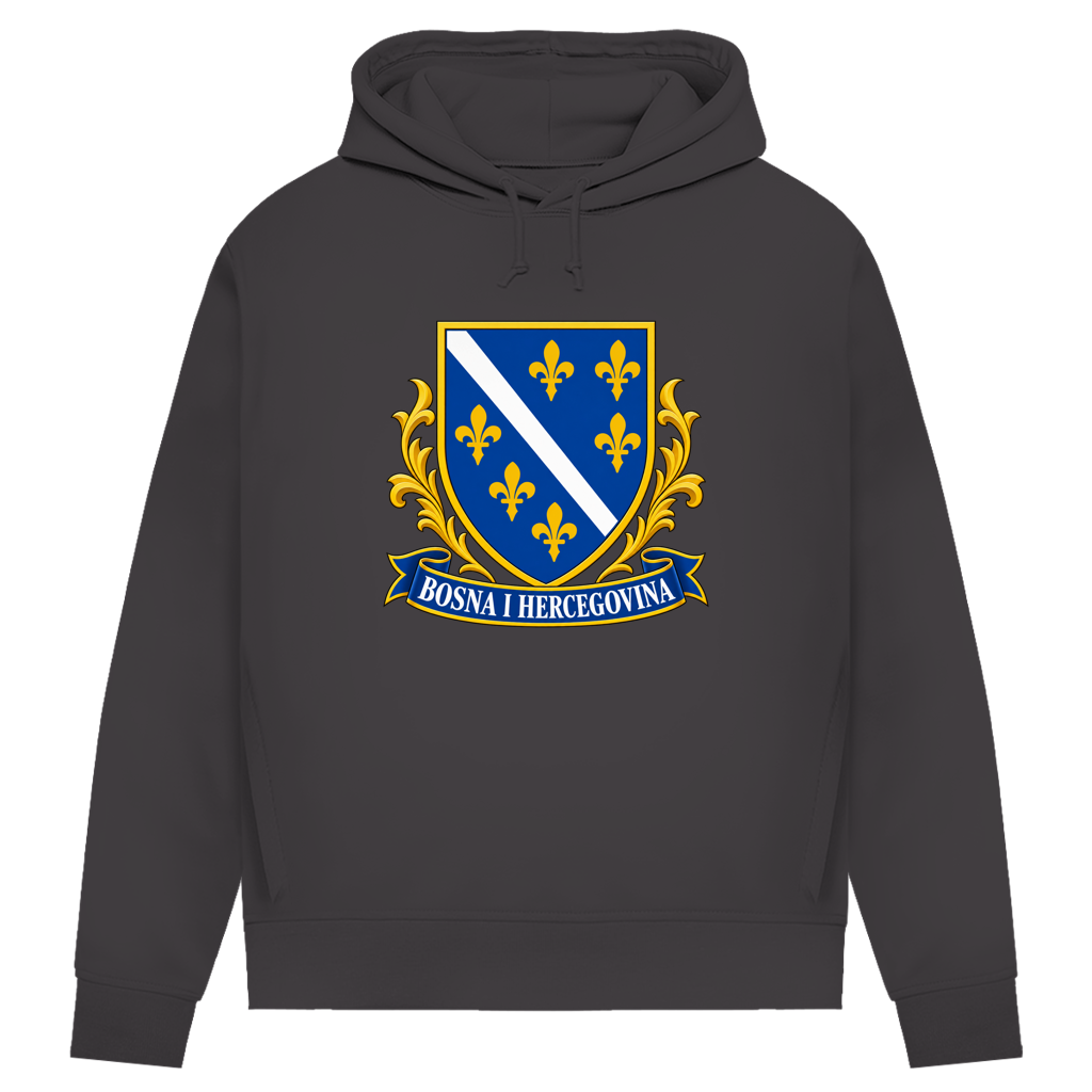 Damen Premium Bio Hoodie – Bosna i Hercegovina | Bosnien Wappen