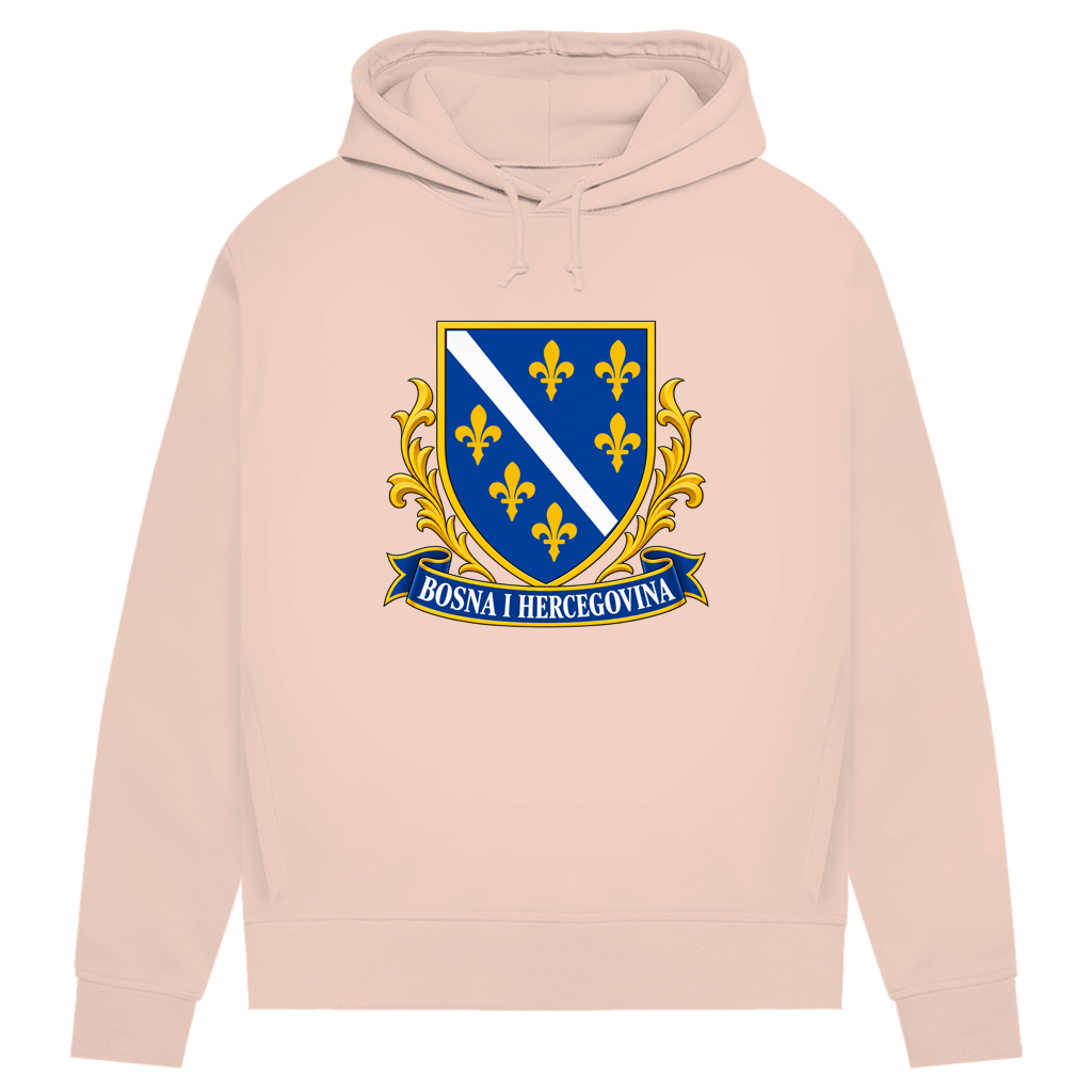 Damen Premium Bio Hoodie – Bosna i Hercegovina | Bosnien Wappen