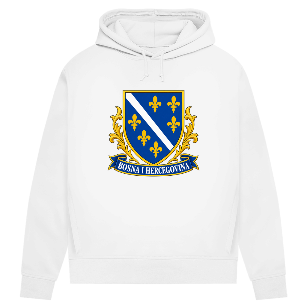 Damen Premium Bio Hoodie – Bosna i Hercegovina | Bosnien Wappen