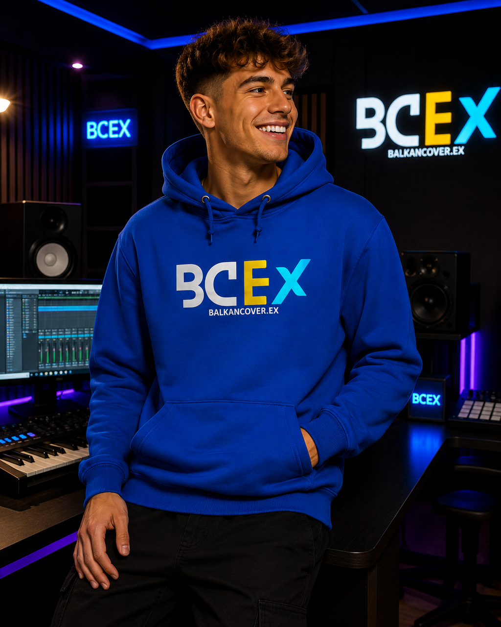 Muški duks BCEX | Prednji print