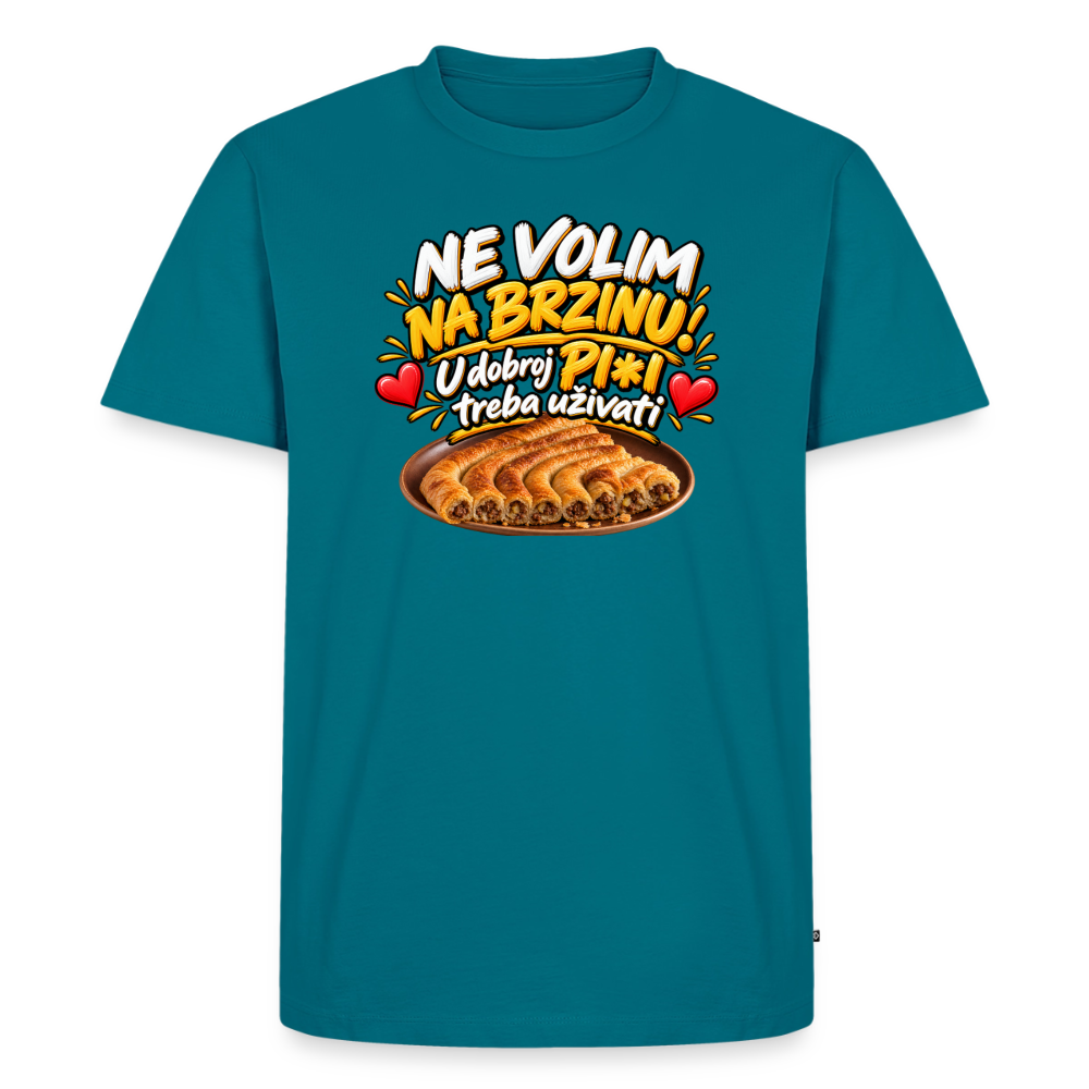 Männer Premium T-Shirt - Petrol