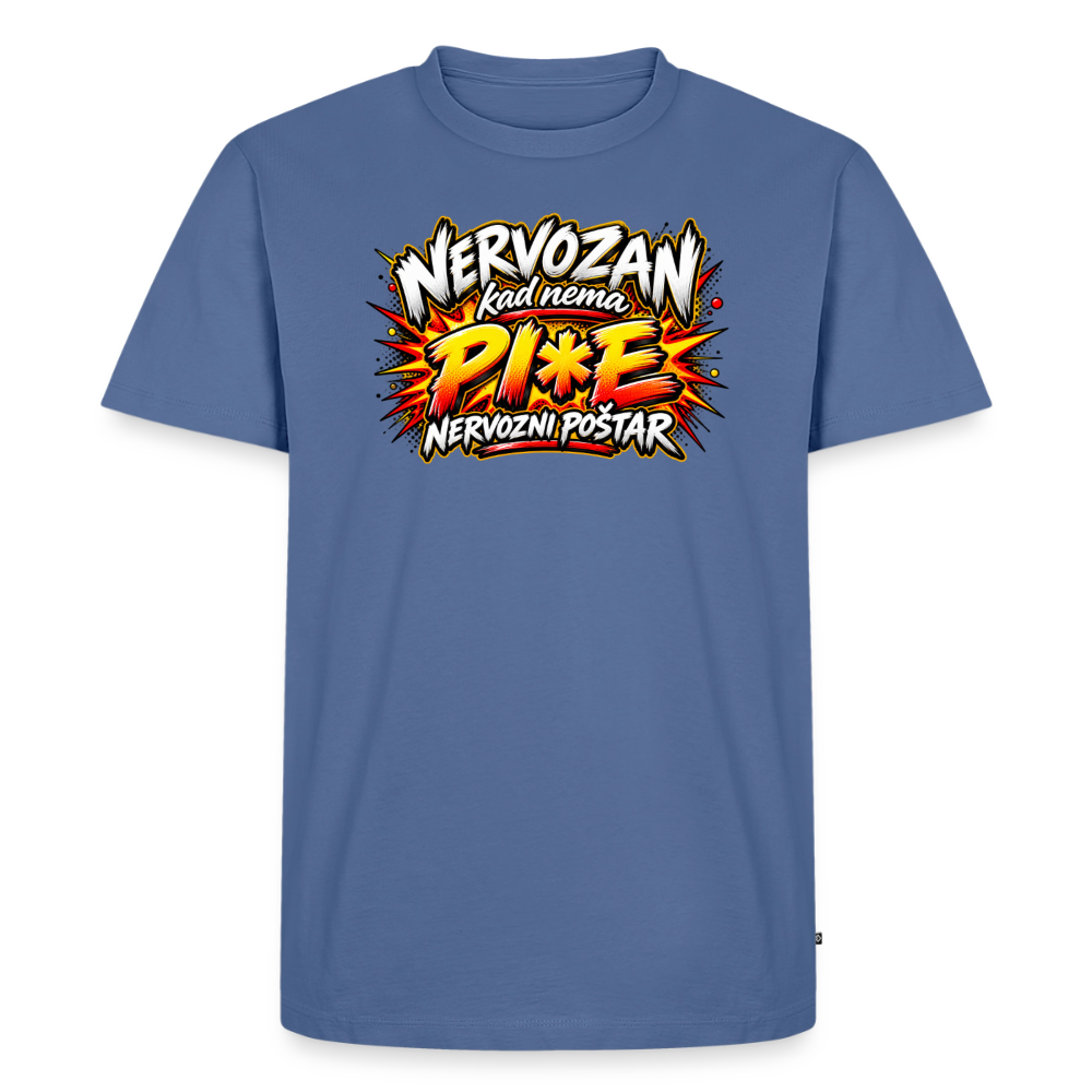 Männer Premium T-Shirt - Taubenblau