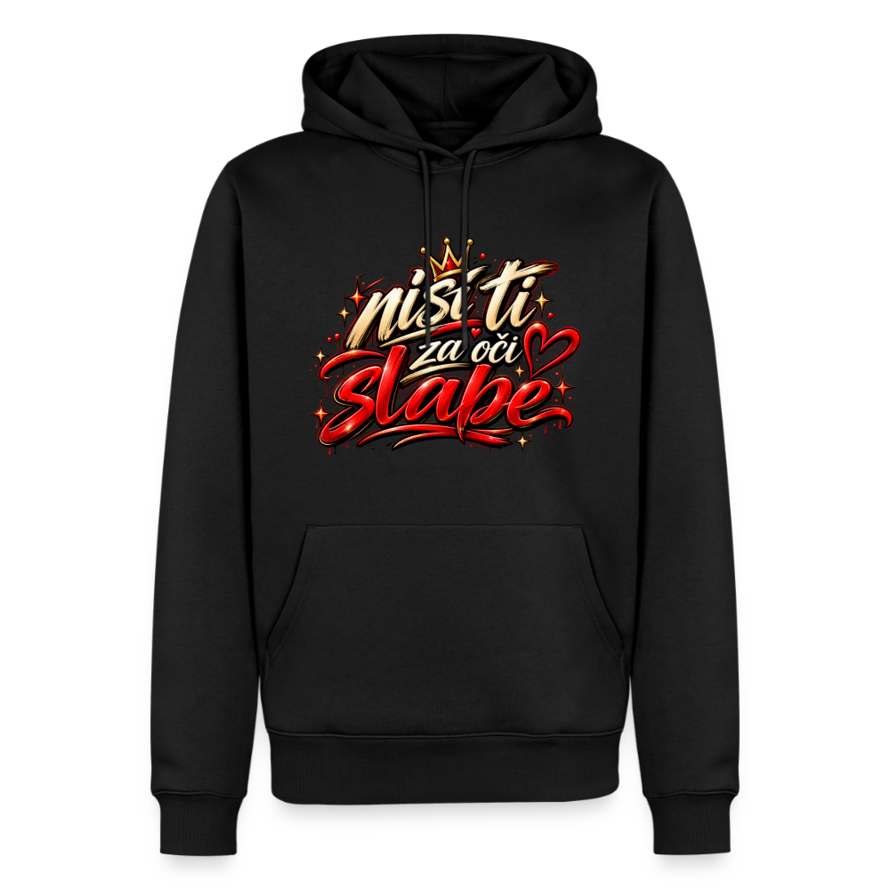 Männer Premium Hoodie - nisi ti za oci slabe - Schwarz