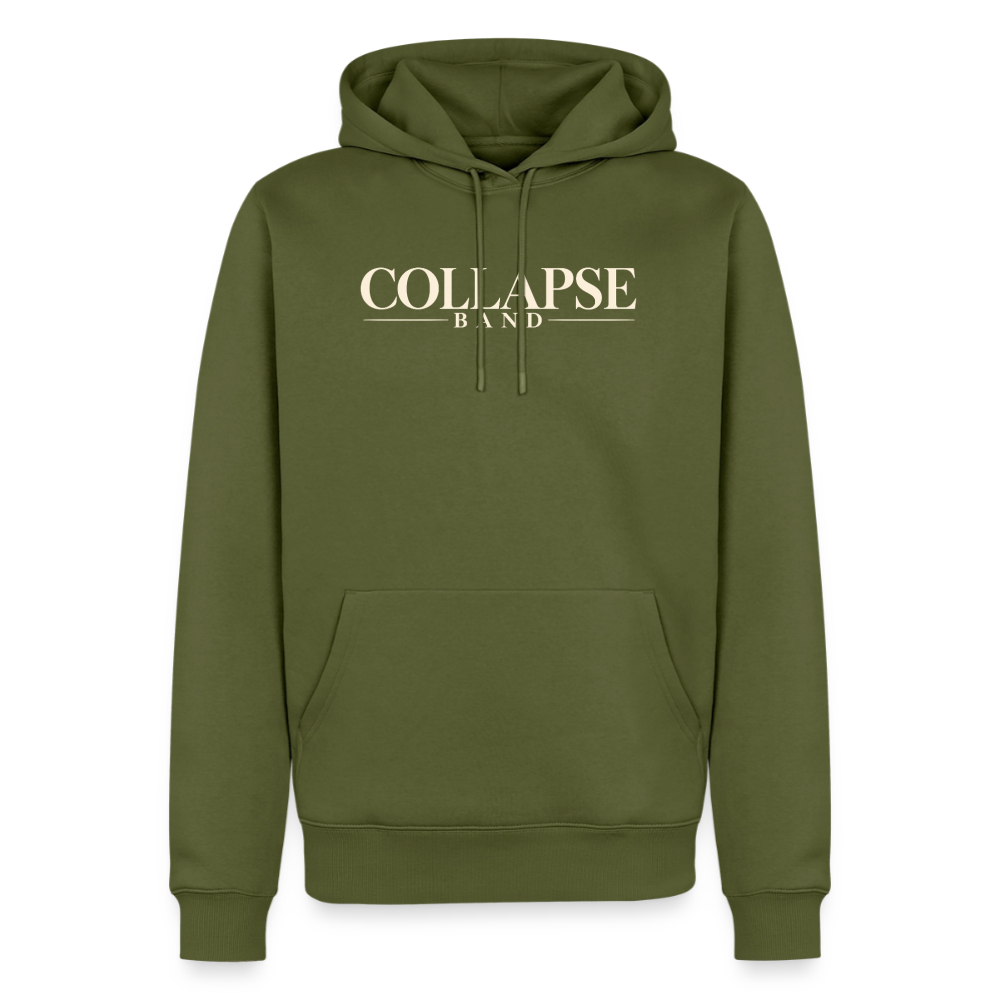 Männer Premium Hoodie - Collapse band clasic - Khaki