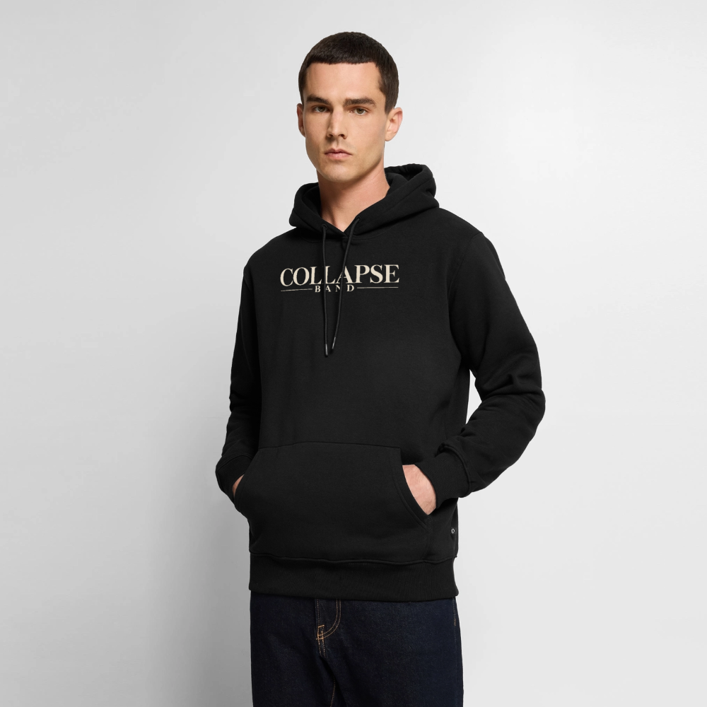 Männer Premium Hoodie - Collapse band clasic - Schwarz