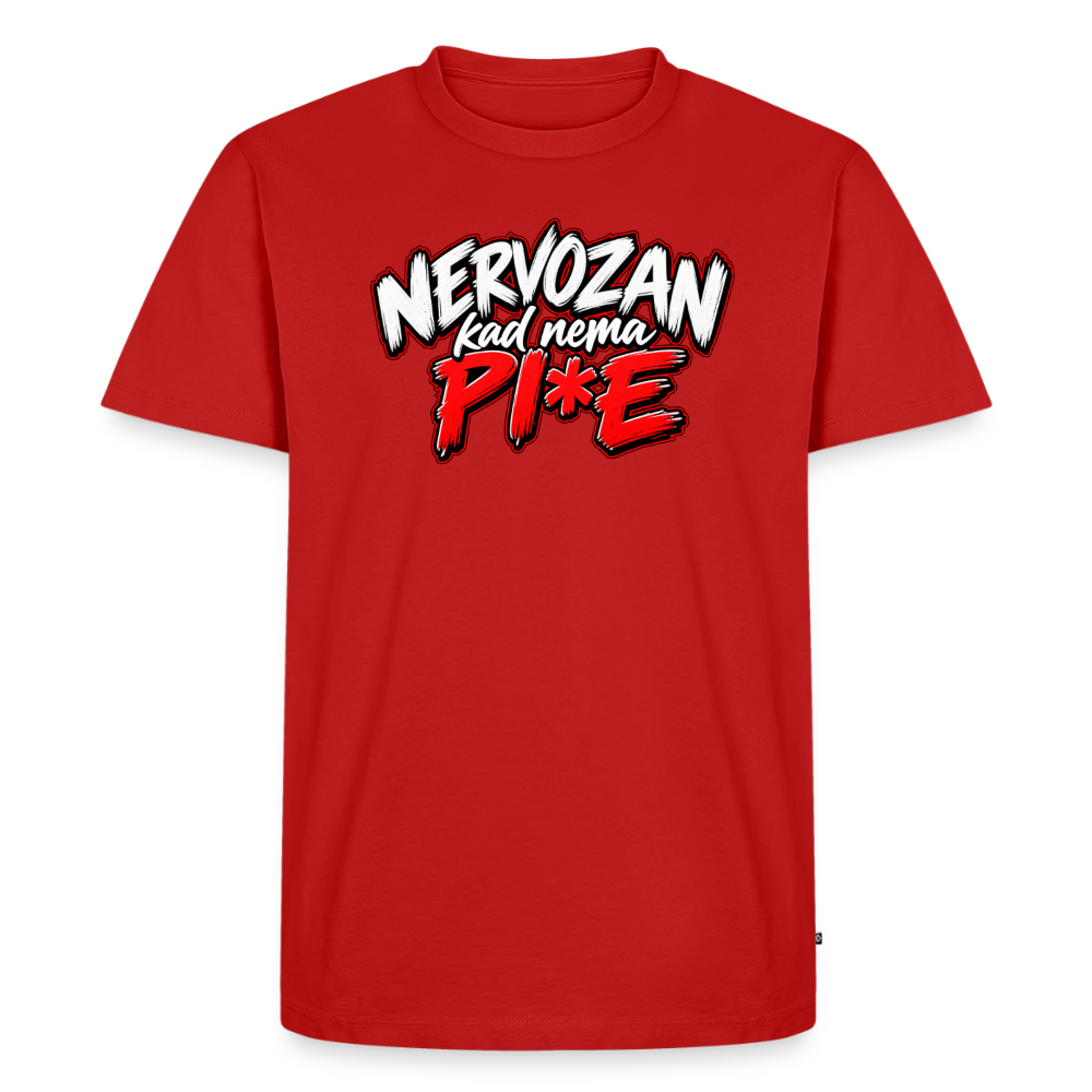 Männer Premium T-Shirt - Rot
