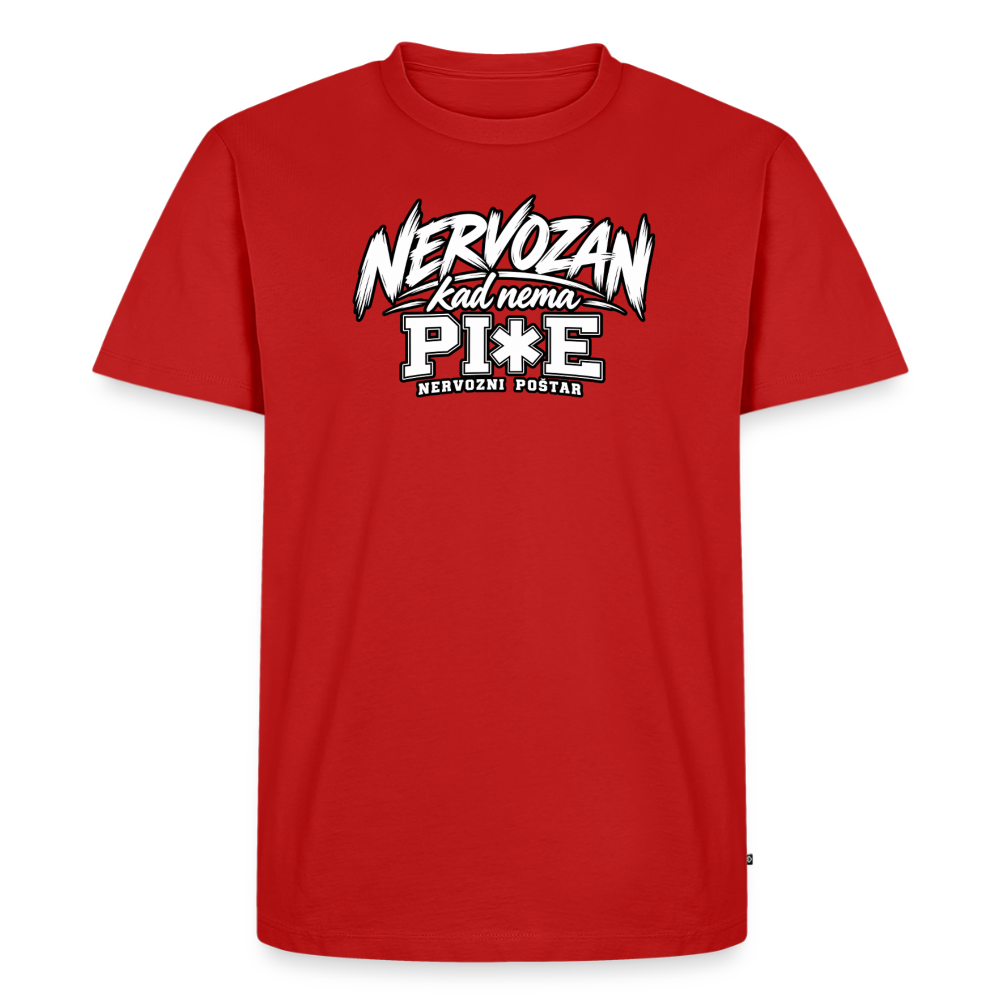 Männer Premium T-Shirt - Rot