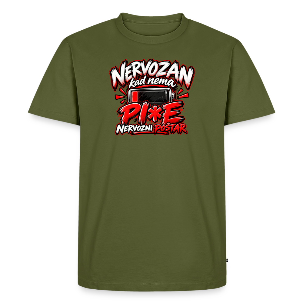 Männer Premium T-Shirt - Khaki