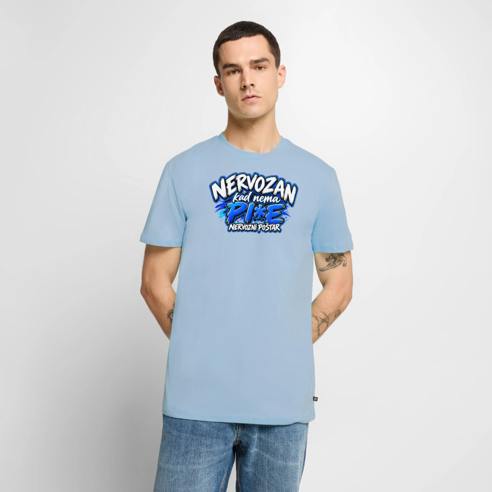 Männer Premium T-Shirt - Hellblau