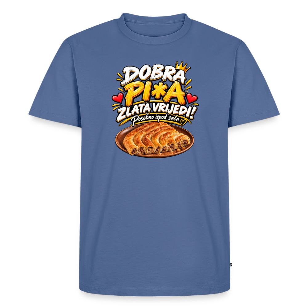 Männer Premium T-Shirt - Taubenblau