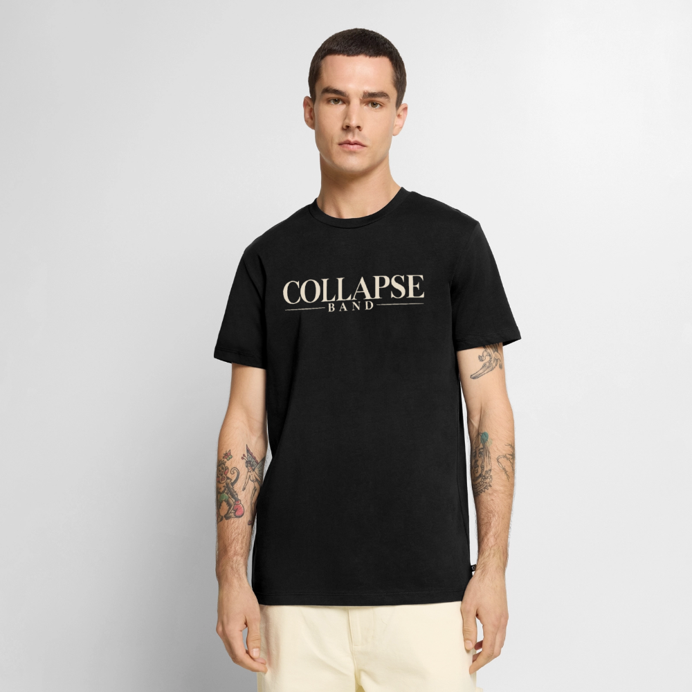Männer Premium T-Shirt - Collapse Band Clasic - Schwarz