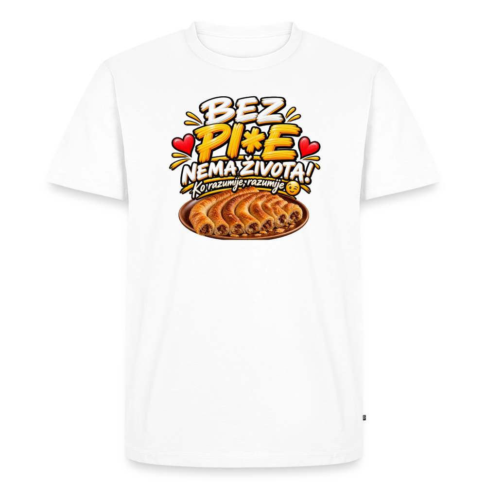 Männer Premium T-Shirt - Weiß