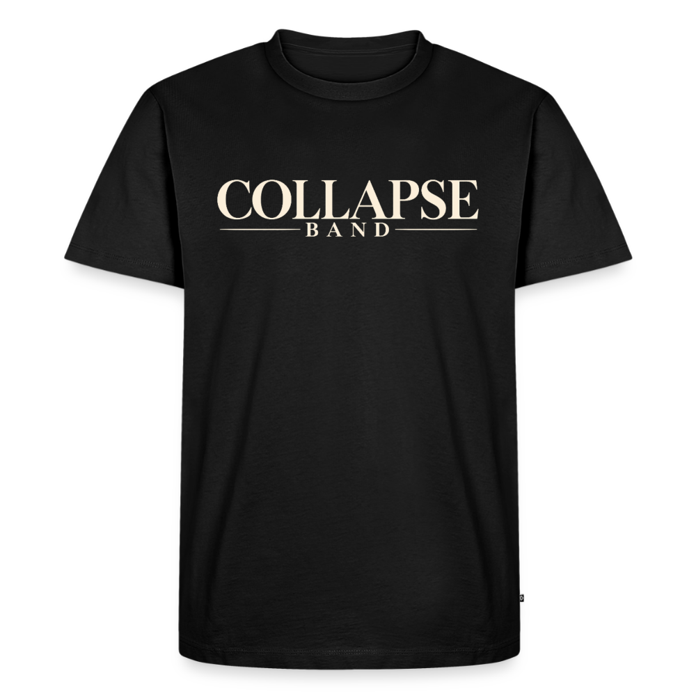 Männer Premium T-Shirt - Collapse Band Clasic - Schwarz