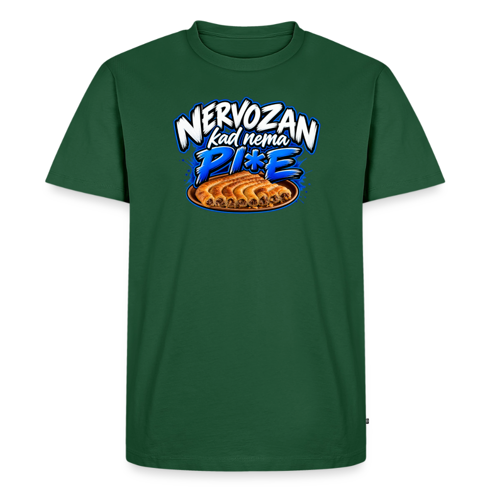 Männer Premium T-Shirt - Flaschengrün