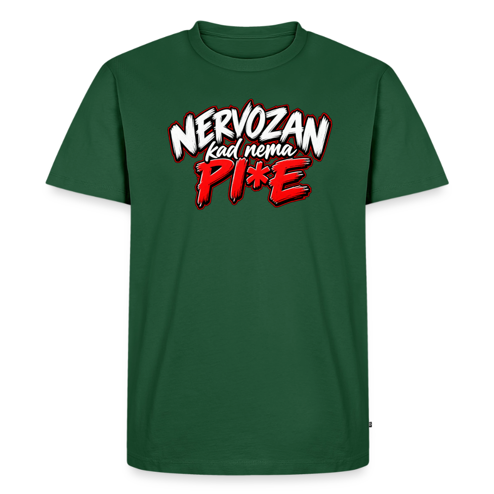 Männer Premium T-Shirt - Flaschengrün