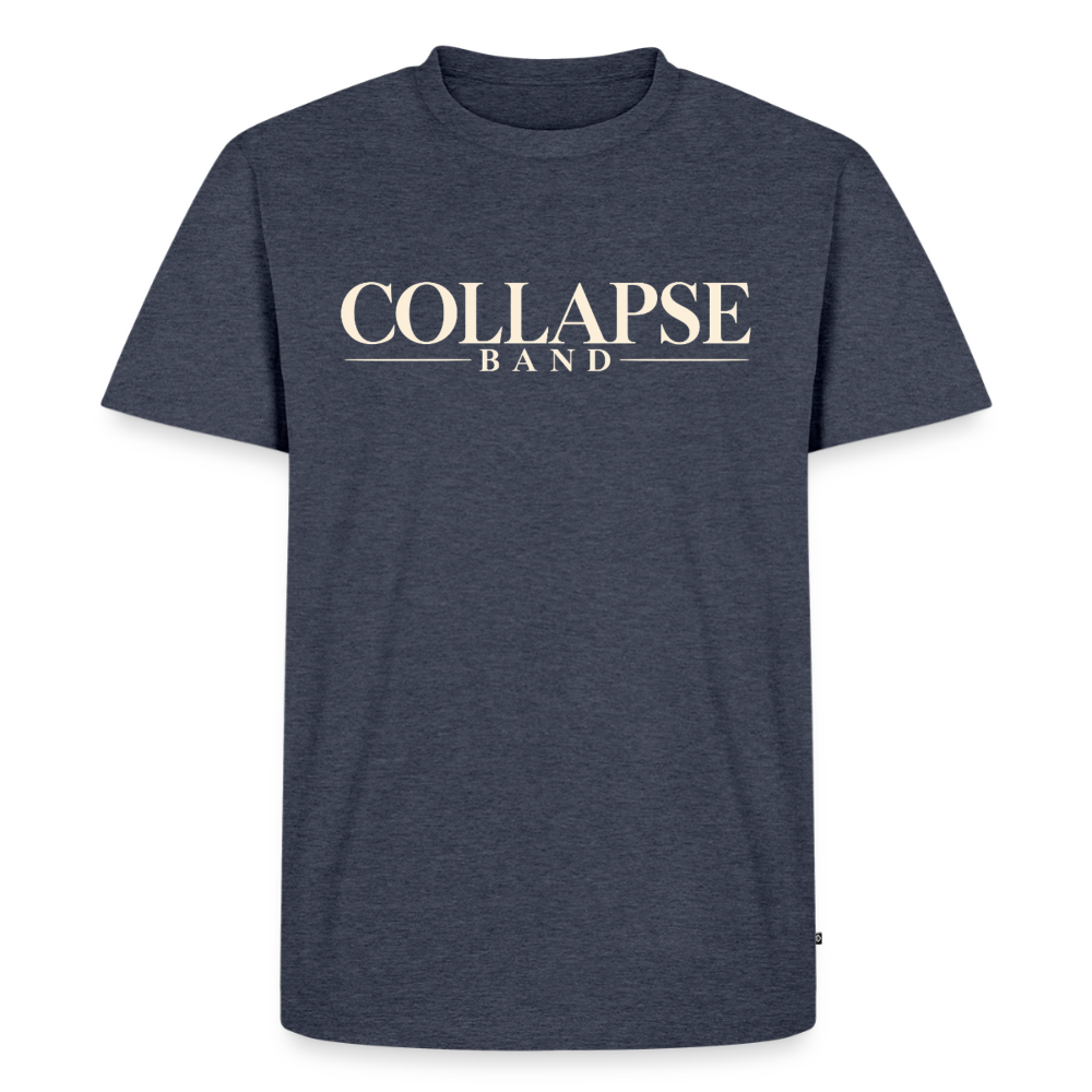 Männer Premium T-Shirt - Collapse Band Clasic - Jeansblau 