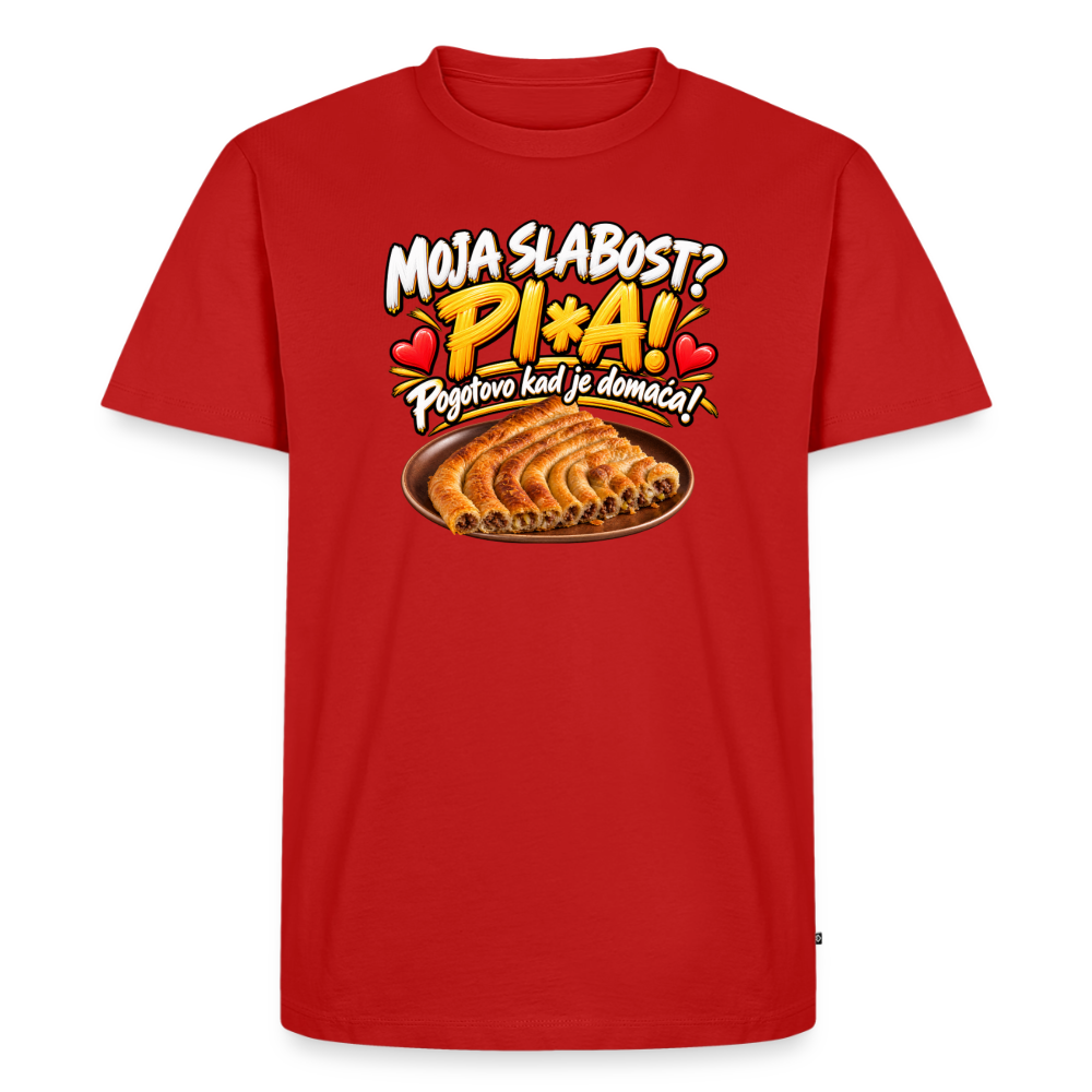 Männer Premium T-Shirt - Rot