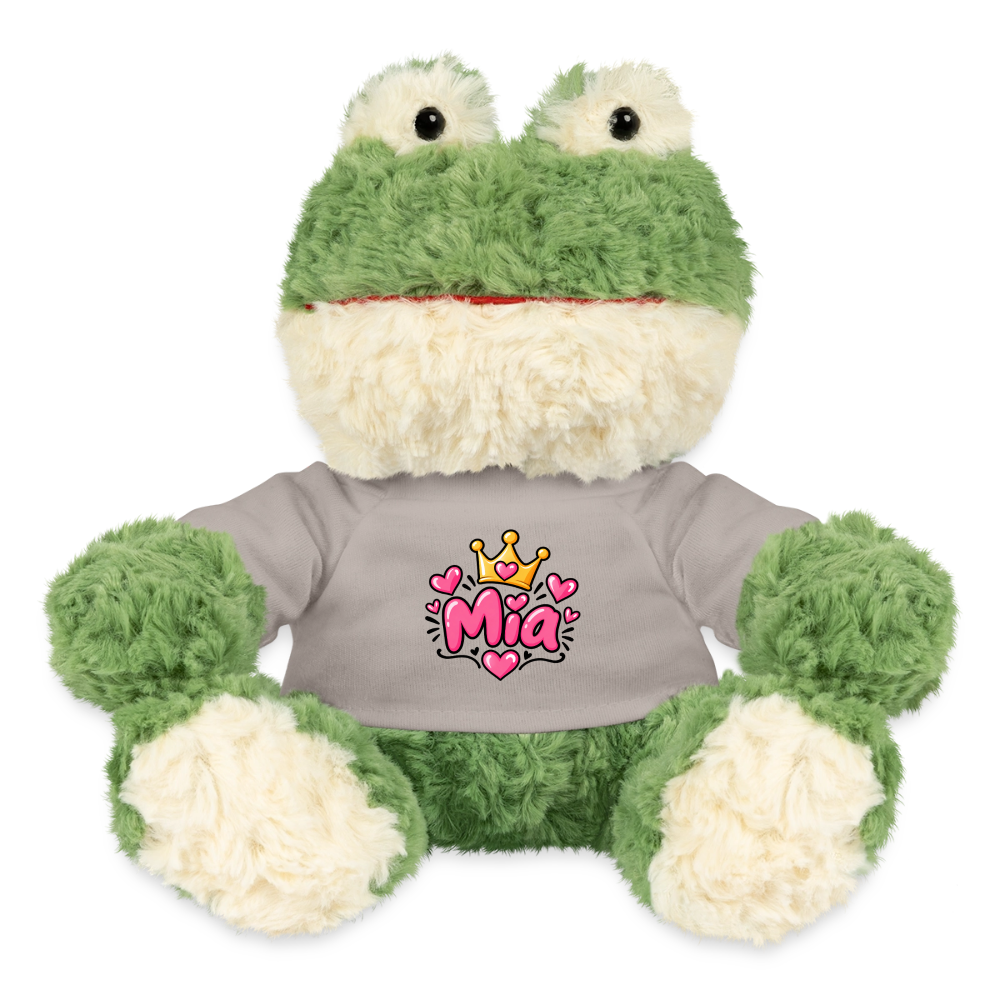 MiniFeet® Frosch Torge MIA – Personalisierbar mit Namen & Design - Taupe