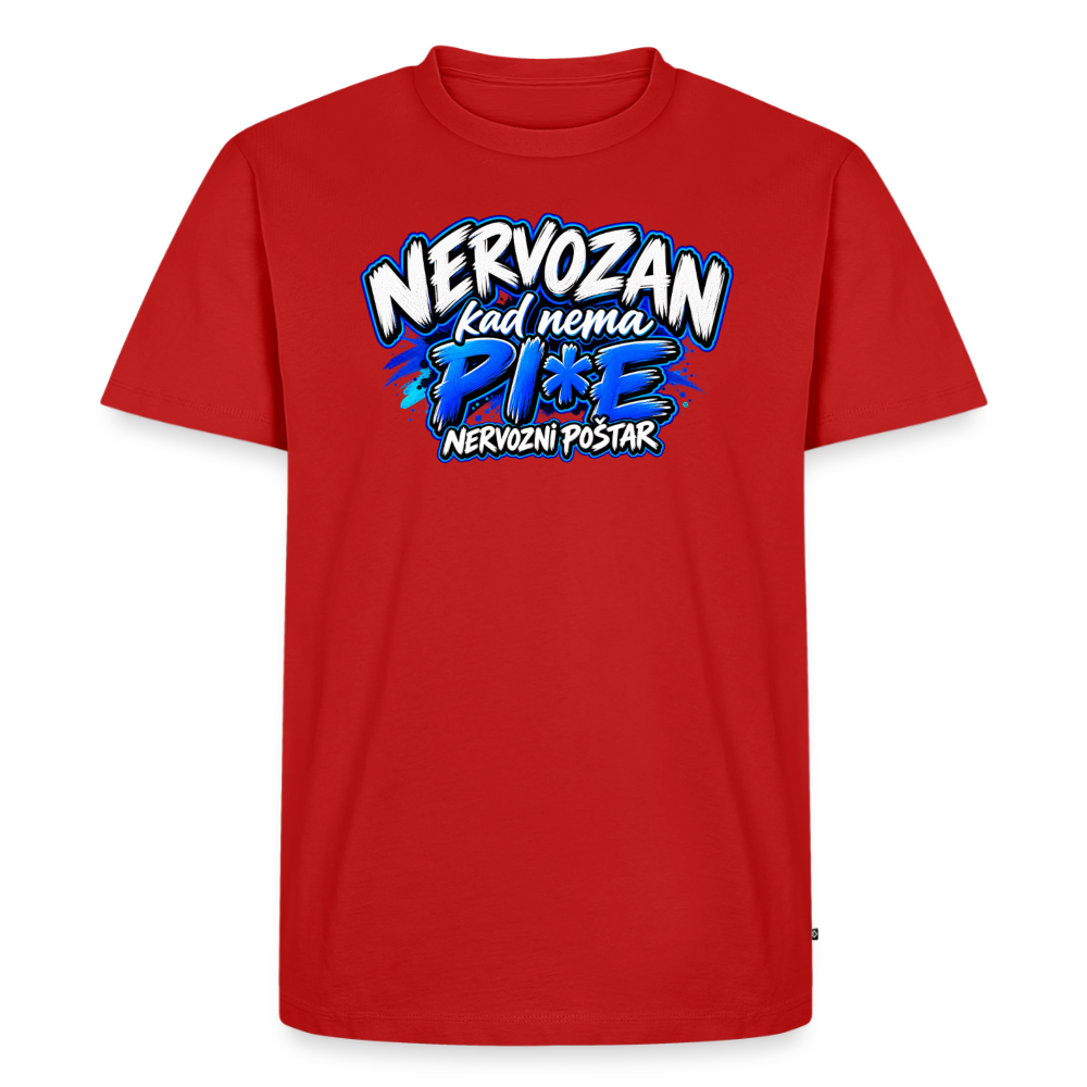 Männer Premium T-Shirt - Rot