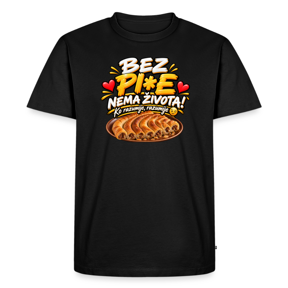 Männer Premium T-Shirt - Schwarz