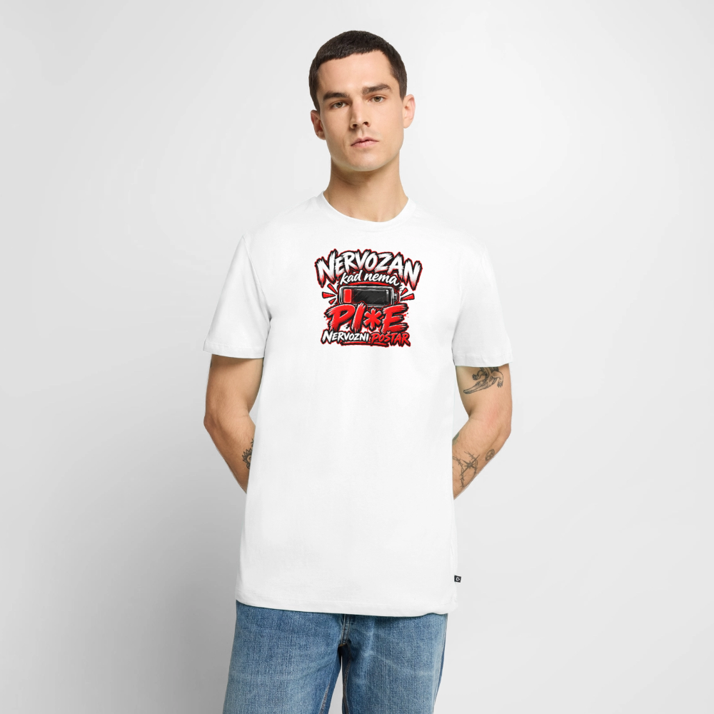 Männer Premium T-Shirt - Weiß