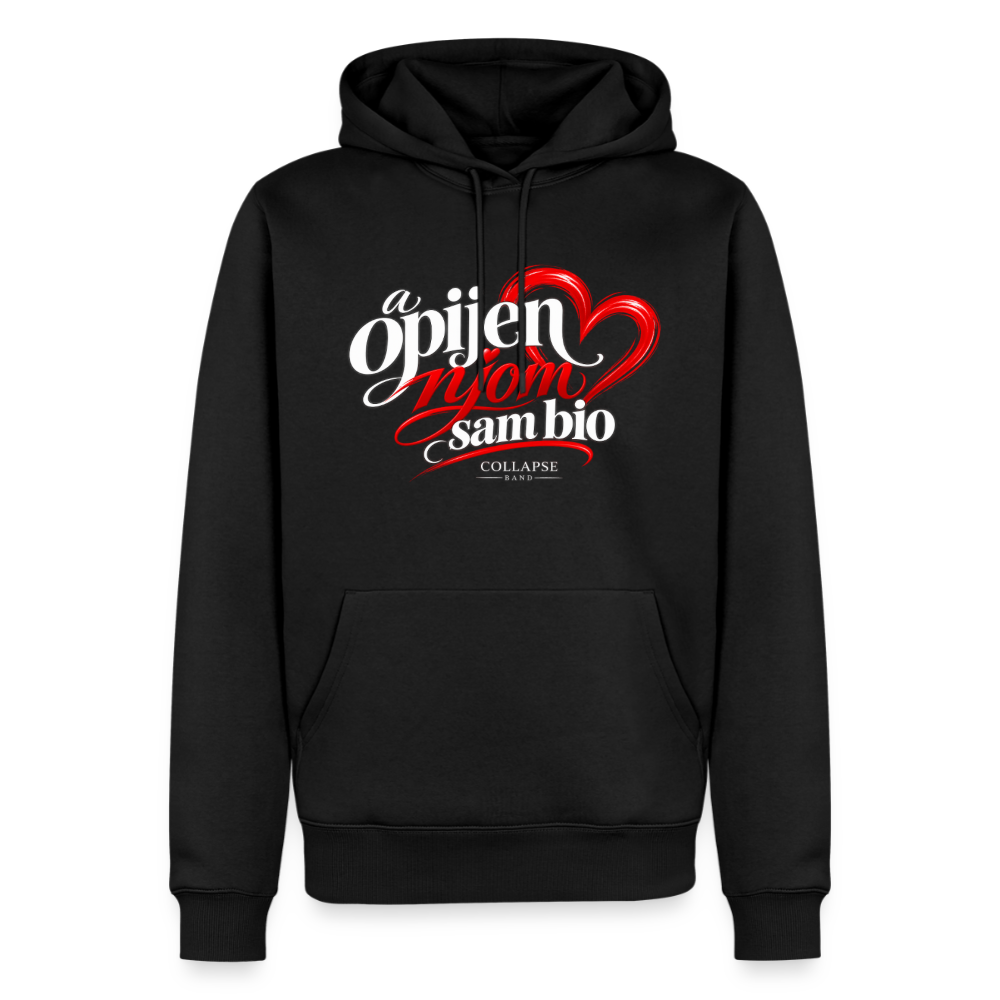 Männer Premium Hoodie - a opijen njom sam bio - Schwarz