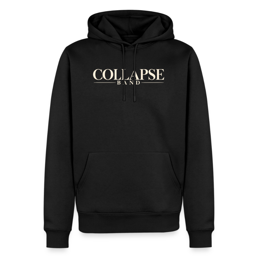 Männer Premium Hoodie - Collapse band clasic - Schwarz