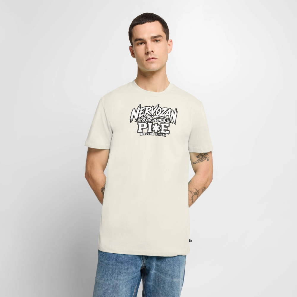 Männer Premium T-Shirt - Naturweiß