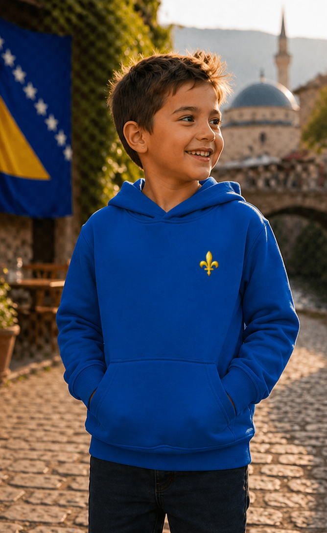 Kids Basic Hoodie - Bosnia | Lily