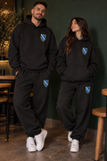 Bosnien Oversize Set – Unisex Hoodie & Fluffy Sweatpants | Wappen links