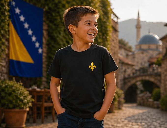 Kids Premium Organic T-Shirt - Bosnia | Lily