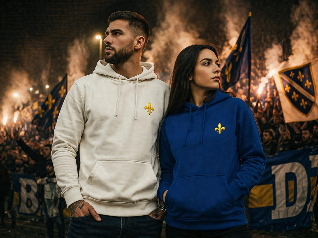Damen Hoodie - Bosnien | Ljiljan