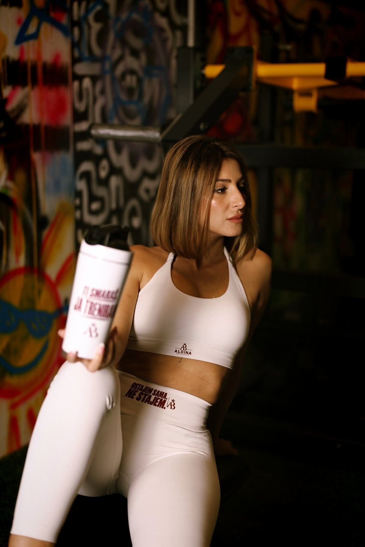 Aldina Beširević – Fitness Shaker 750 ml | Ti smaraš, ja treniram! | Official Collection