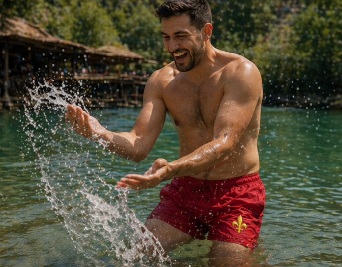 Swim Trunks - Bosnia | Ljiljan