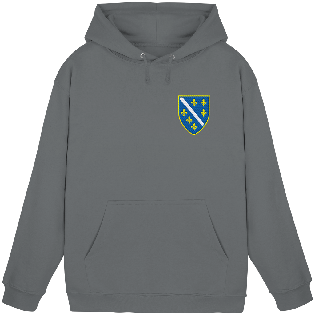 Bosanski grb – ljubav prema domovini s ponosom | Premium vez – Basic uniseks hoodie