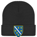 Bosnisches Wappen – Heimatliebe mit Stolz | Premium Stickerei - Classic Beanie