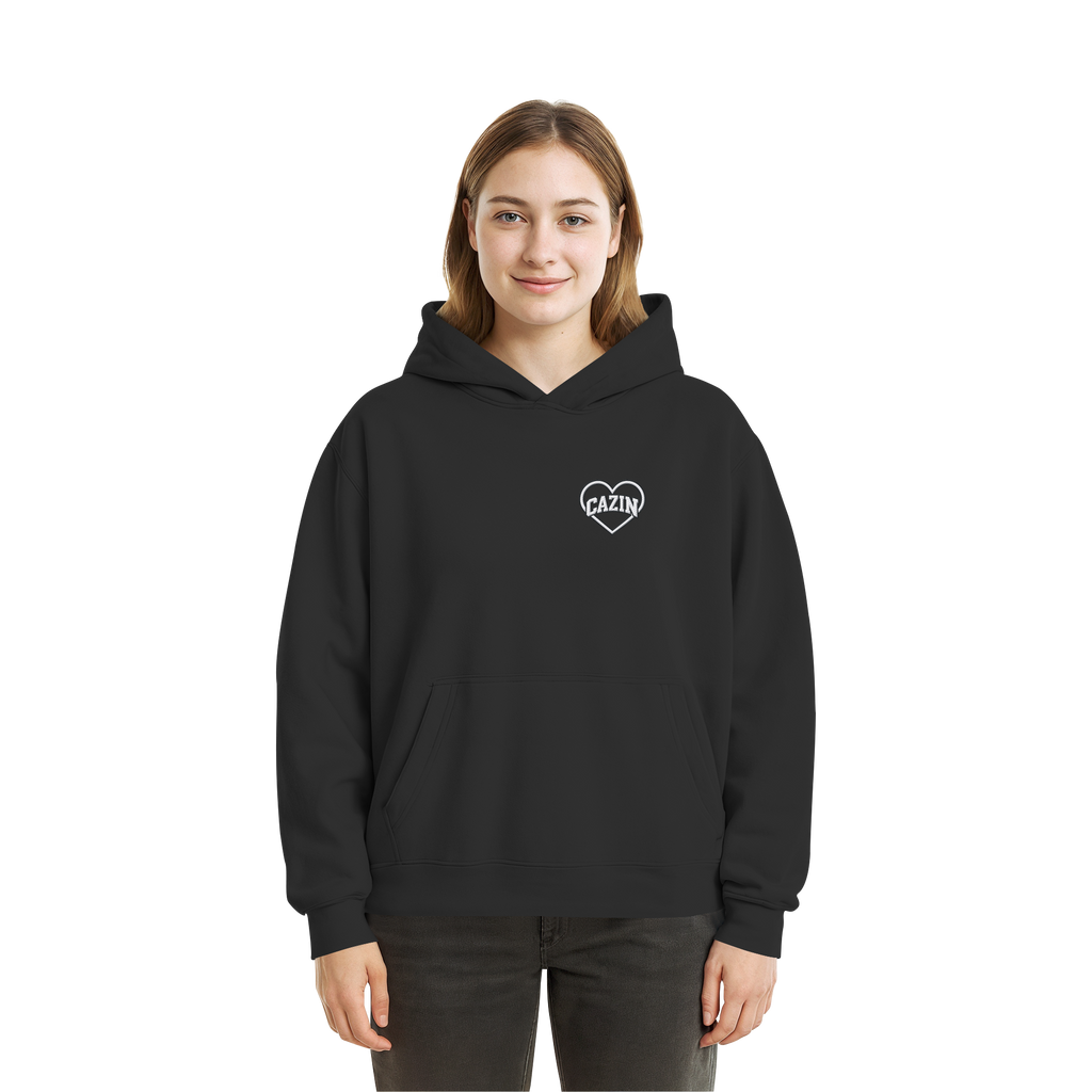 CAZIN IM HERZEN - Fluffy Boxcut Hoodie