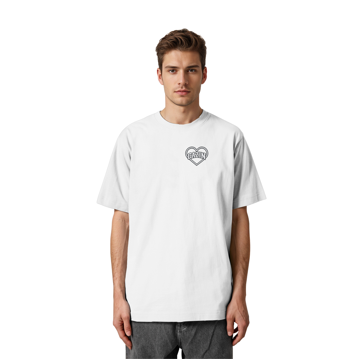 CAZIN IM HERZEN - Heavy Oversized Organic Shirt