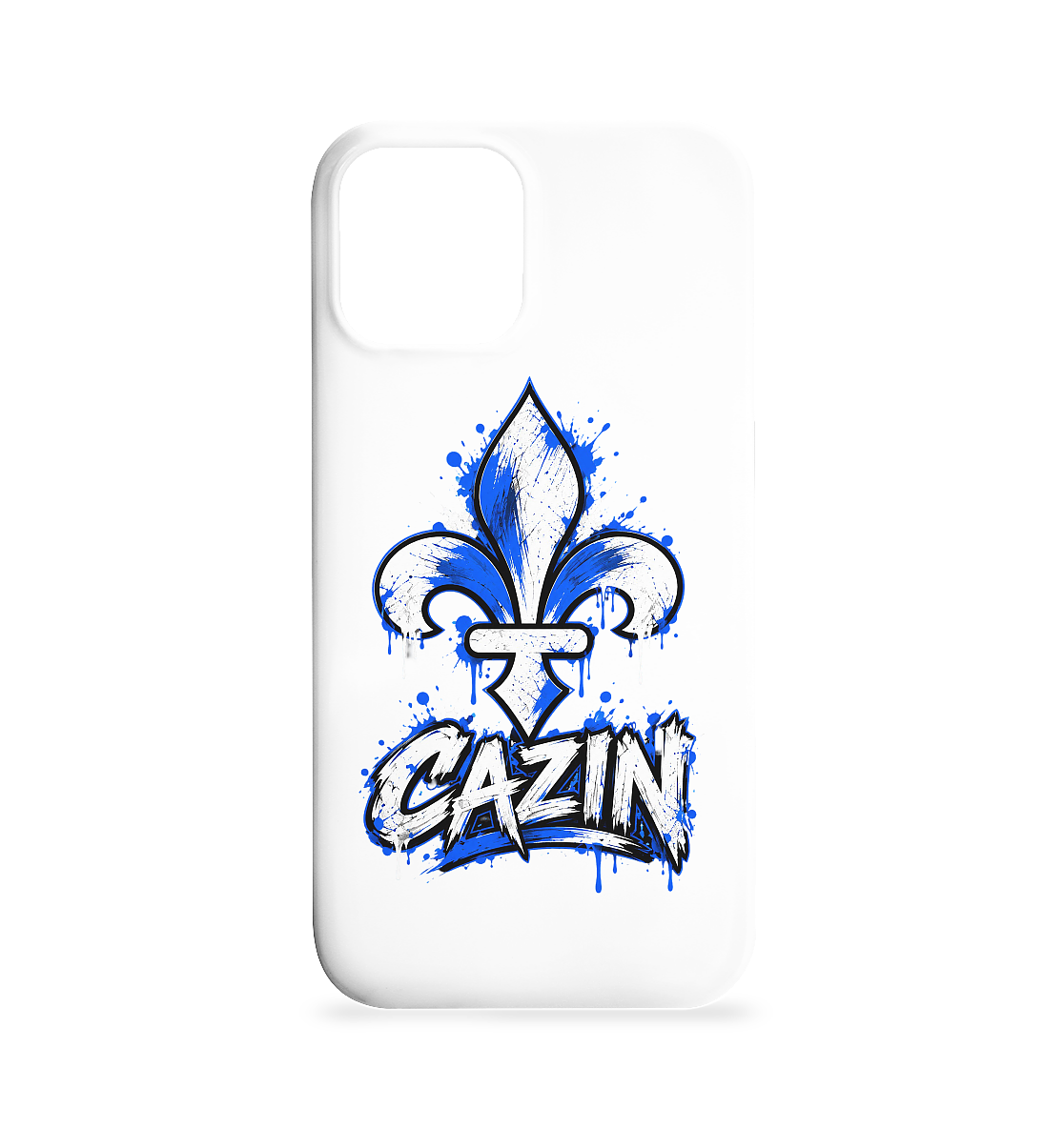 CAZIN Handyhülle – Bosnische Lilie im Graffiti-Design | Balkan Style - Iphone 12 / 12 Pro Handyhülle