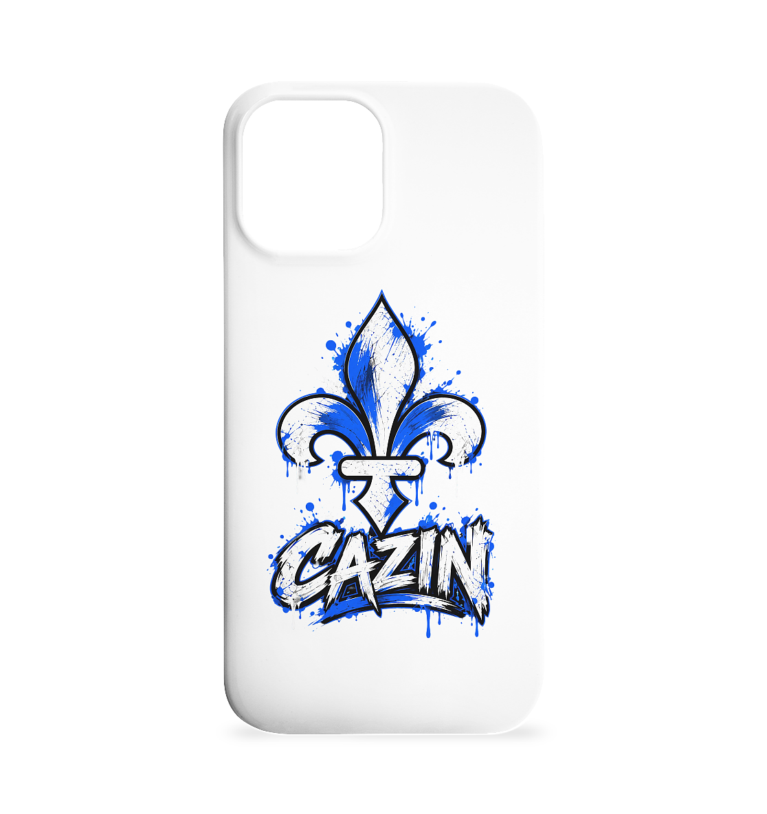 CAZIN Handyhülle – Bosnische Lilie im Graffiti-Design | Balkan Style - Iphone 12 Max Handyhülle