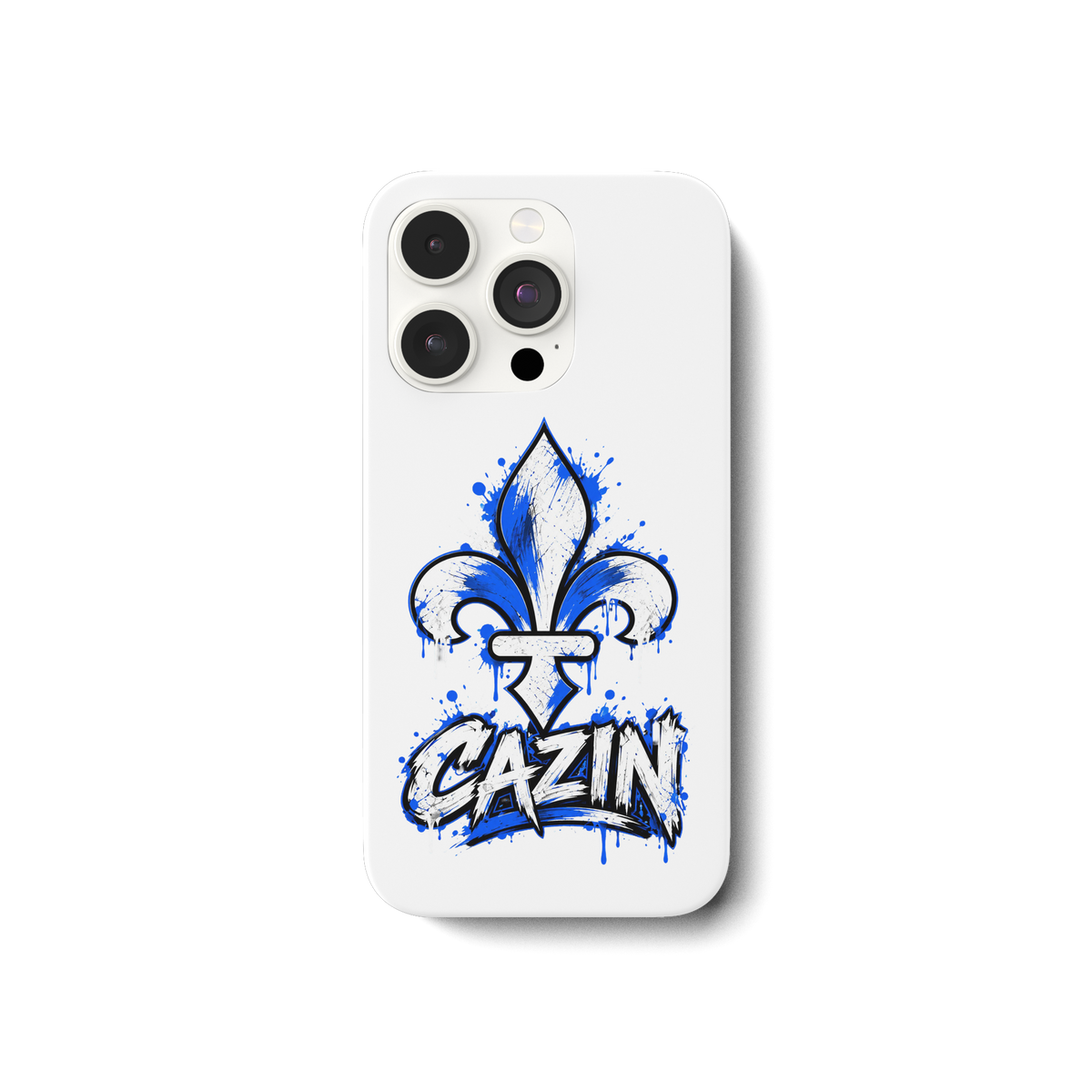 CAZIN Handyhülle – Bosnische Lilie im Graffiti-Design | Balkan Style - iPhone 14 Pro Handyhülle