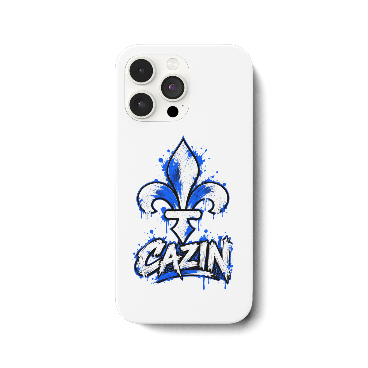 CAZIN Handyhülle – Bosnische Lilie im Graffiti-Design | Balkan Style - iPhone 14 Pro Max Handyhülle
