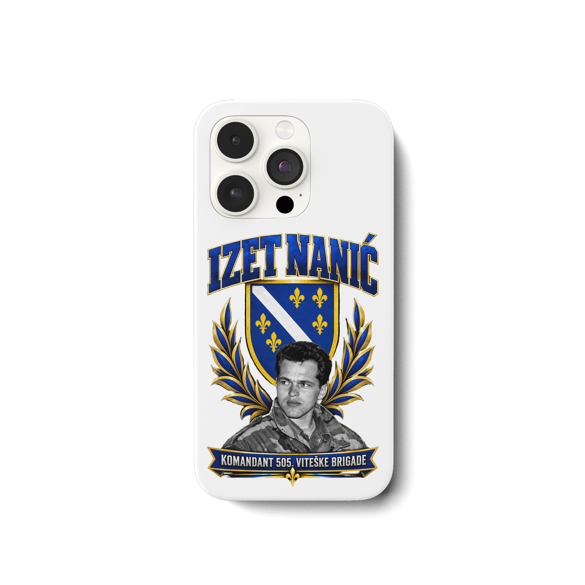 Izet Nanić | Bosnien Handyhülle - iPhone 15 Pro Handyhülle